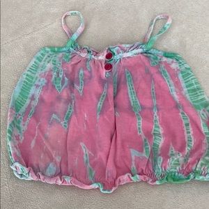 Tie dye Wish cute top